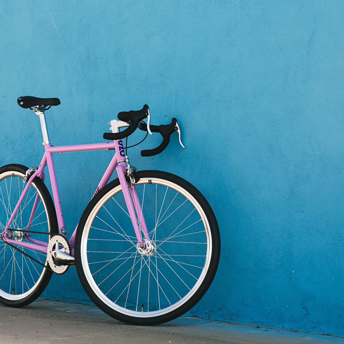 Bicicleta tracklocross 4130 Chromoly Purple - Fijo y libre 12