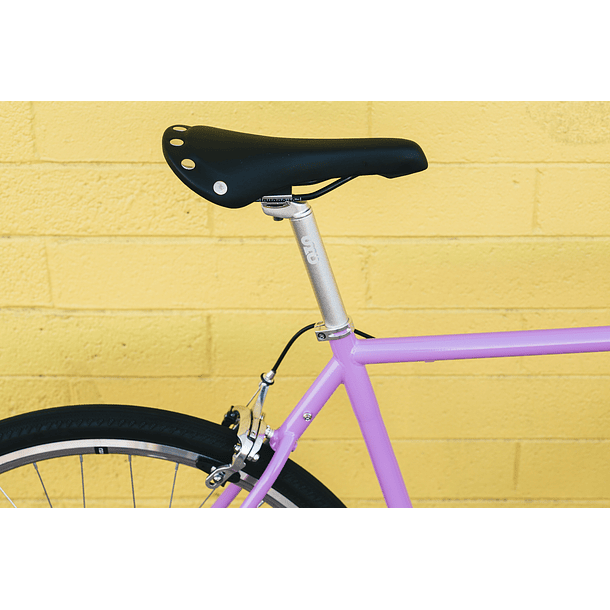 Bicicleta tracklocross 4130 Chromoly Purple - Fijo y libre 22
