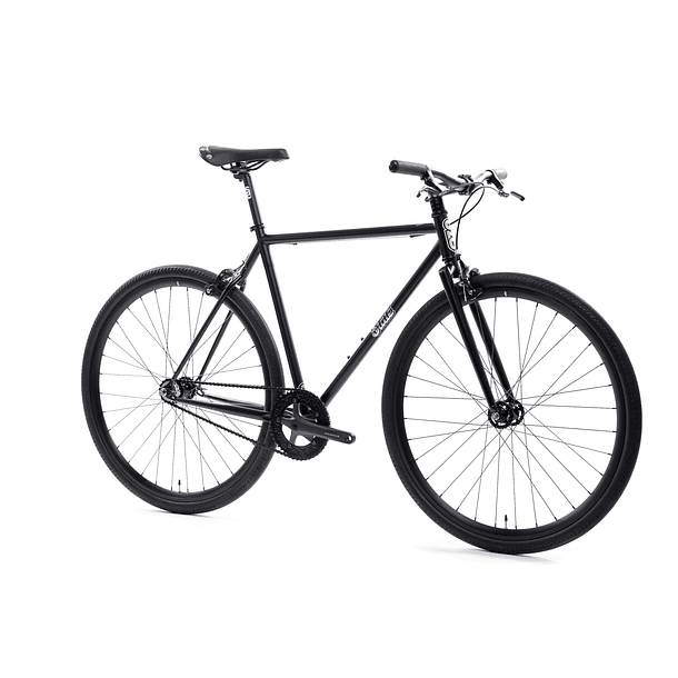 Bicicleta tracklocross 4130 Chromoly Black Mirror - Fijo y libre 2
