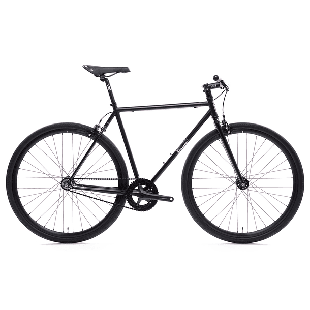 Bicicleta tracklocross 4130 Chromoly Black Mirror - Fijo y libre 1