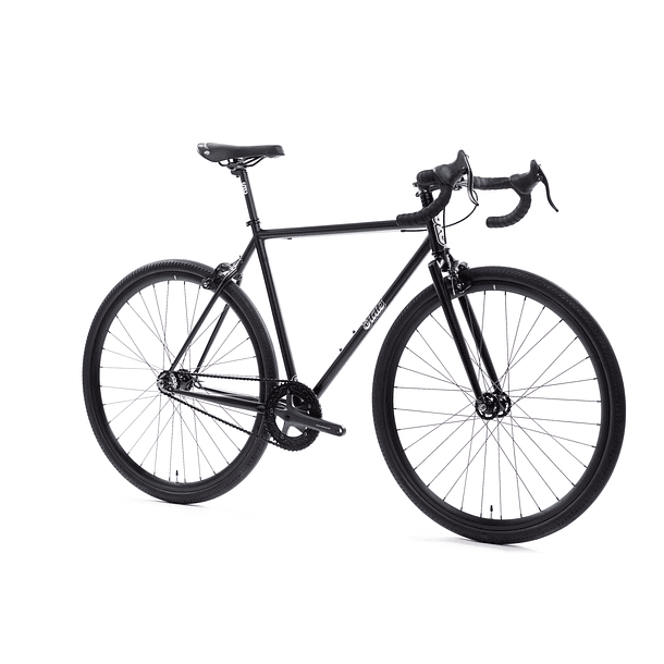 Bicicleta tracklocross 4130 Chromoly Black Mirror - Fijo y libre 4