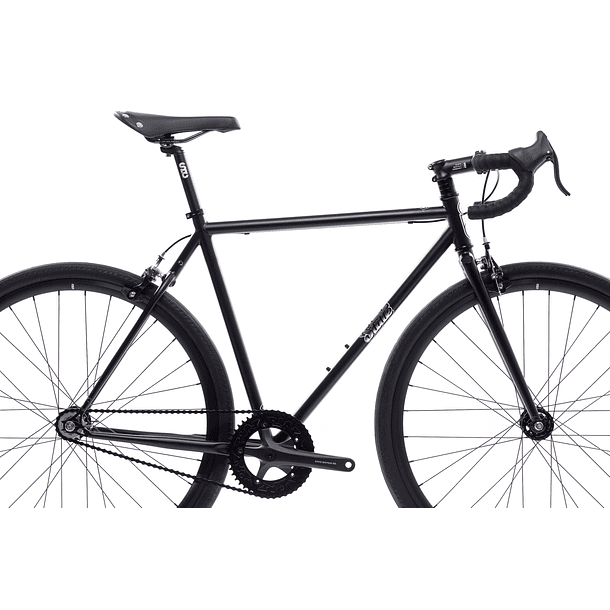 Bicicleta tracklocross 4130 Chromoly Black Mirror - Fijo y libre 6