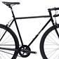 Bicicleta tracklocross 4130 Chromoly Black Mirror - Fijo y libre - Miniatura 6