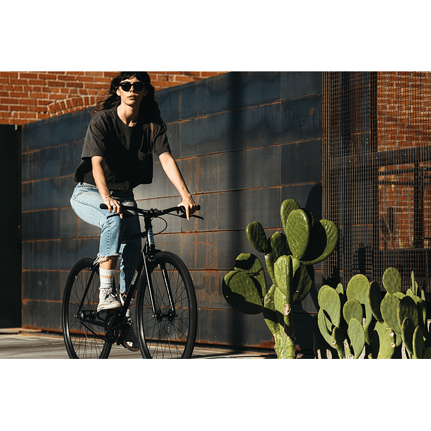 Bicicleta tracklocross 4130 Chromoly Black Mirror - Fijo y libre 10