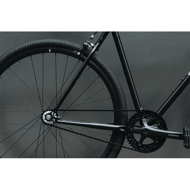Bicicleta tracklocross 4130 Chromoly Black Mirror - Fijo y libre 15