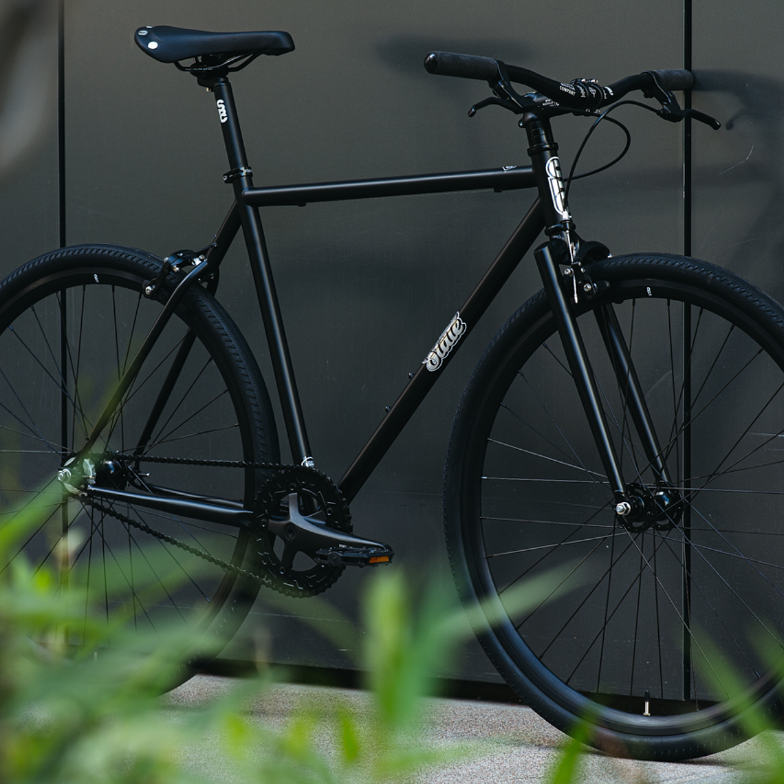 Bicicleta tracklocross 4130 Chromoly Black Mirror - Fijo y libre 16