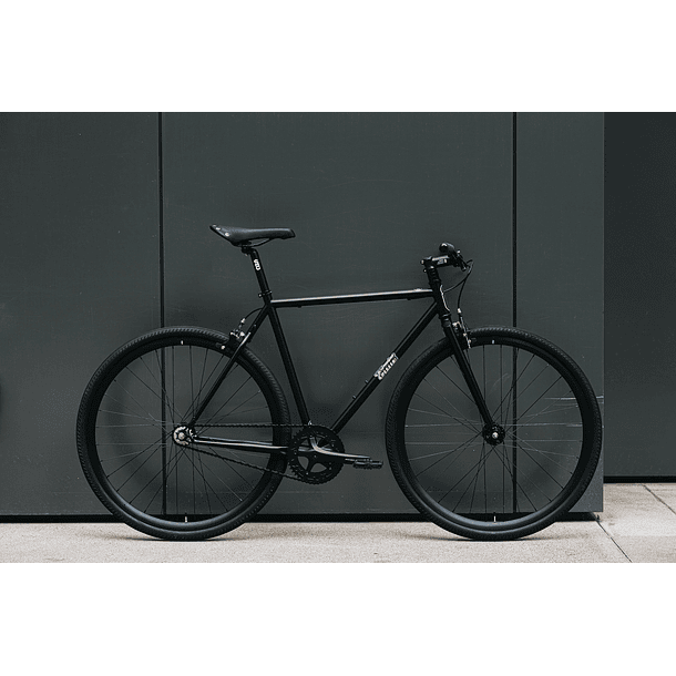 Bicicleta tracklocross 4130 Chromoly Black Mirror - Fijo y libre 18