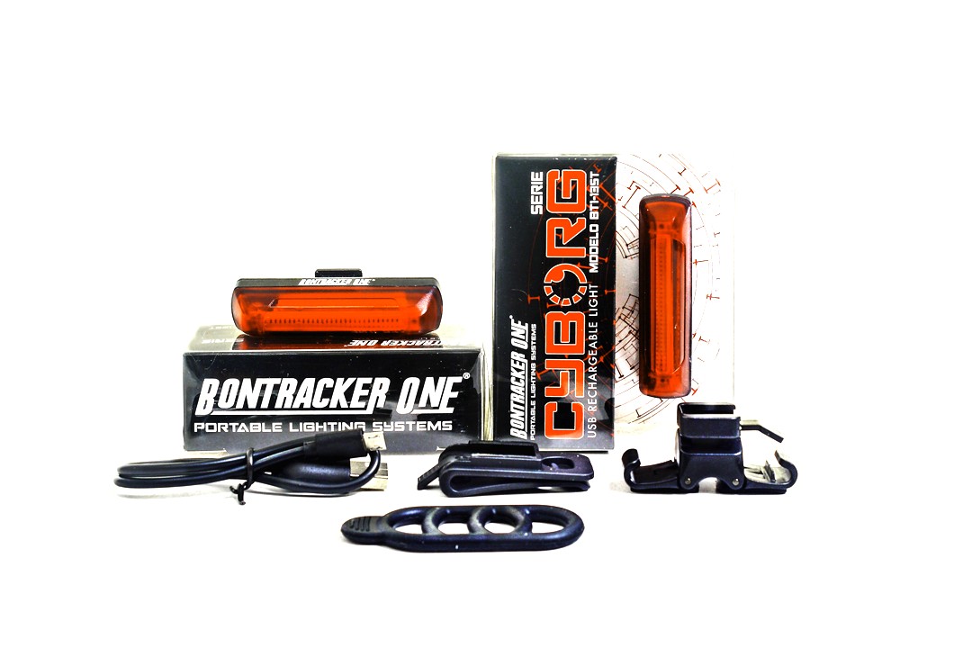 Luz trasera Bontracker Cyborg - 135lm 1
