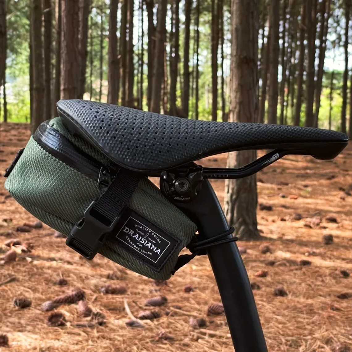 Bolso sillín impermeable Draisiana - Verde - 0.5L 1