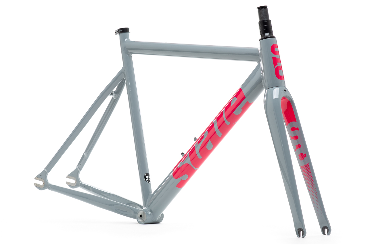Frameset: marco y horquilla de bicicleta fixie 6061 Black Label V3 - Pigeon  1