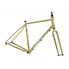 Frameset: marco y horquilla bicicleta gravel 4130 All Road - Matte Olive 1