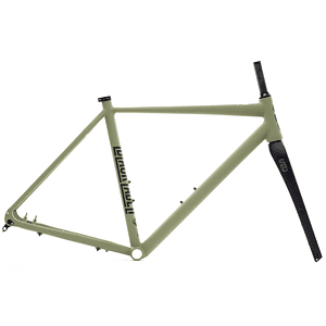 Frameset: marco y horquilla bicicleta gravel 6061 All Road - Matte Olive