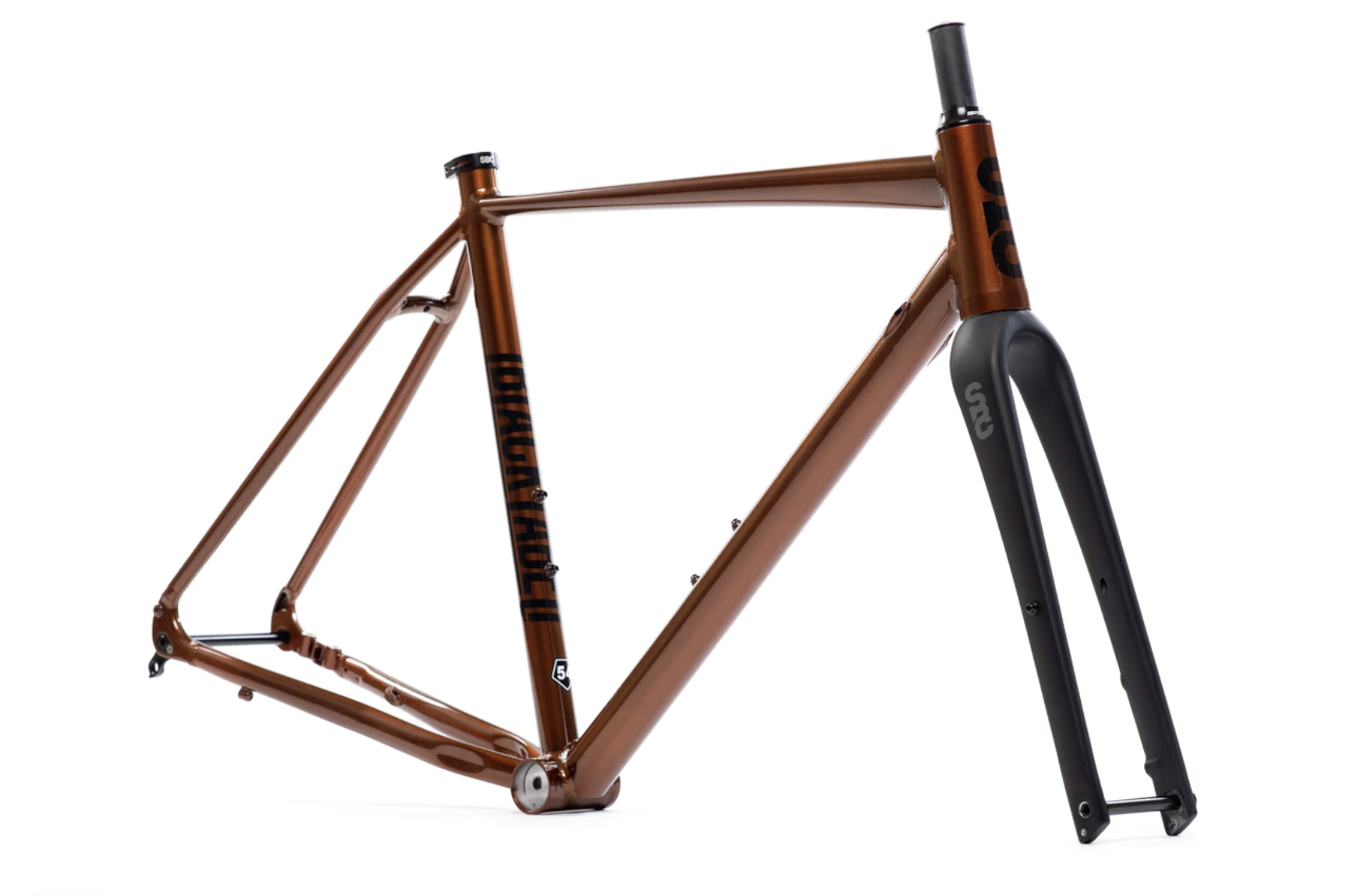 Frameset: marco y horquilla bicicleta gravel 6061 All Road - Copper 1