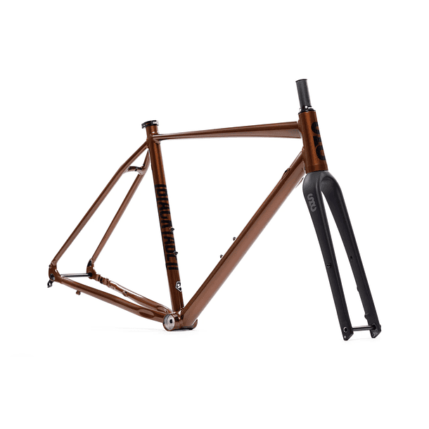 Frameset: marco y horquilla bicicleta gravel 6061 All Road - Copper 1