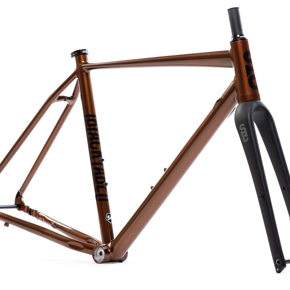Frameset: marco y horquilla bicicleta gravel 6061 All Road - Copper 1