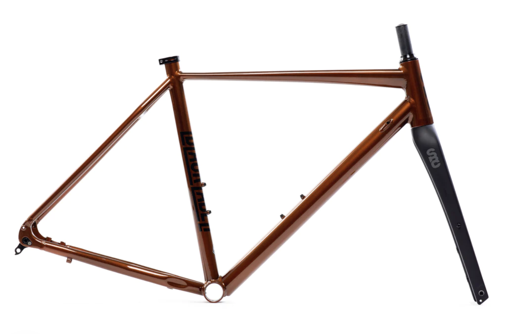 Frameset: marco y horquilla bicicleta gravel 6061 All Road - Copper 2