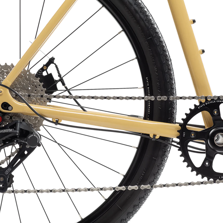 Bicicleta gravel 6061 All Road Dune Tan - 11 velocidades 3