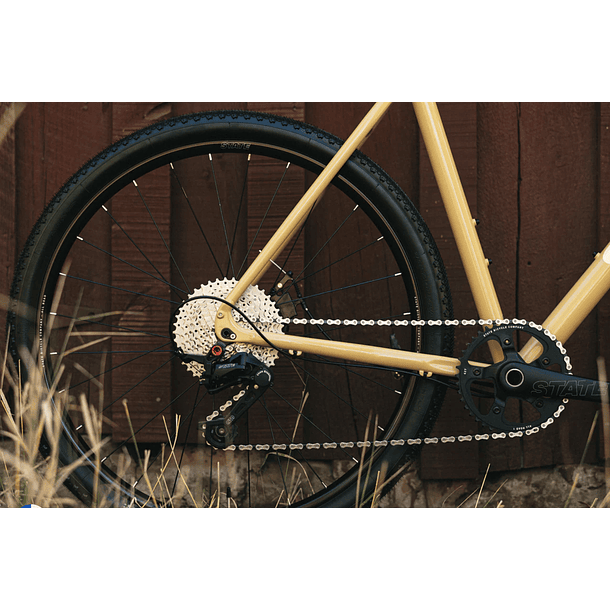 Bicicleta gravel 6061 All Road Dune Tan - 11 velocidades 8