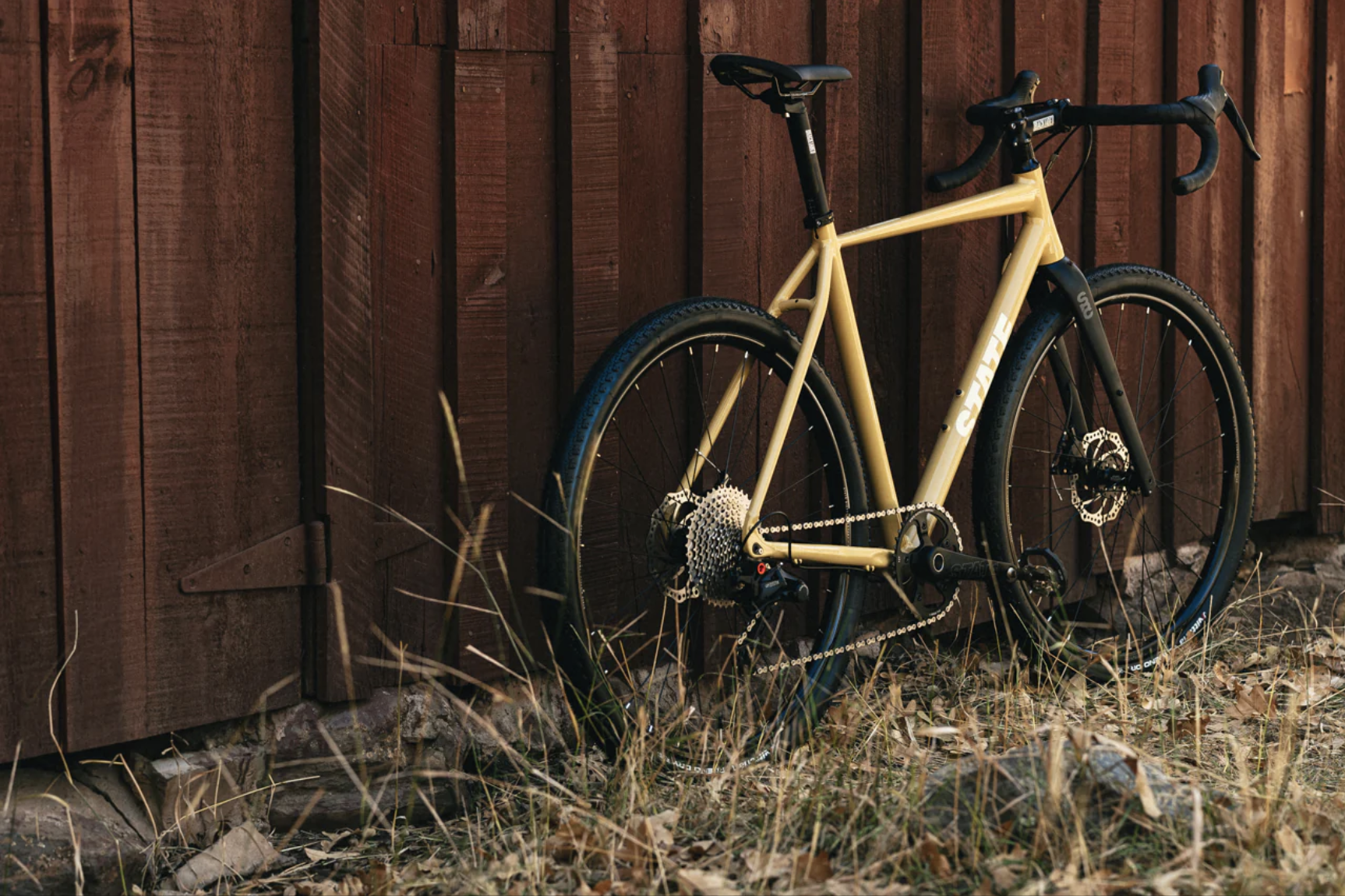 Bicicleta gravel 6061 All Road Dune Tan - 11 velocidades 19