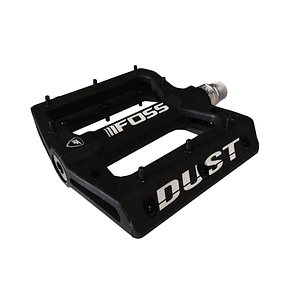 Pedales FOSS Dust Termoplástico - Negro