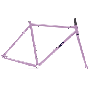 Frameset: marco y horquilla bicicleta tracklocross 4130 Chromoly - Purple Reign