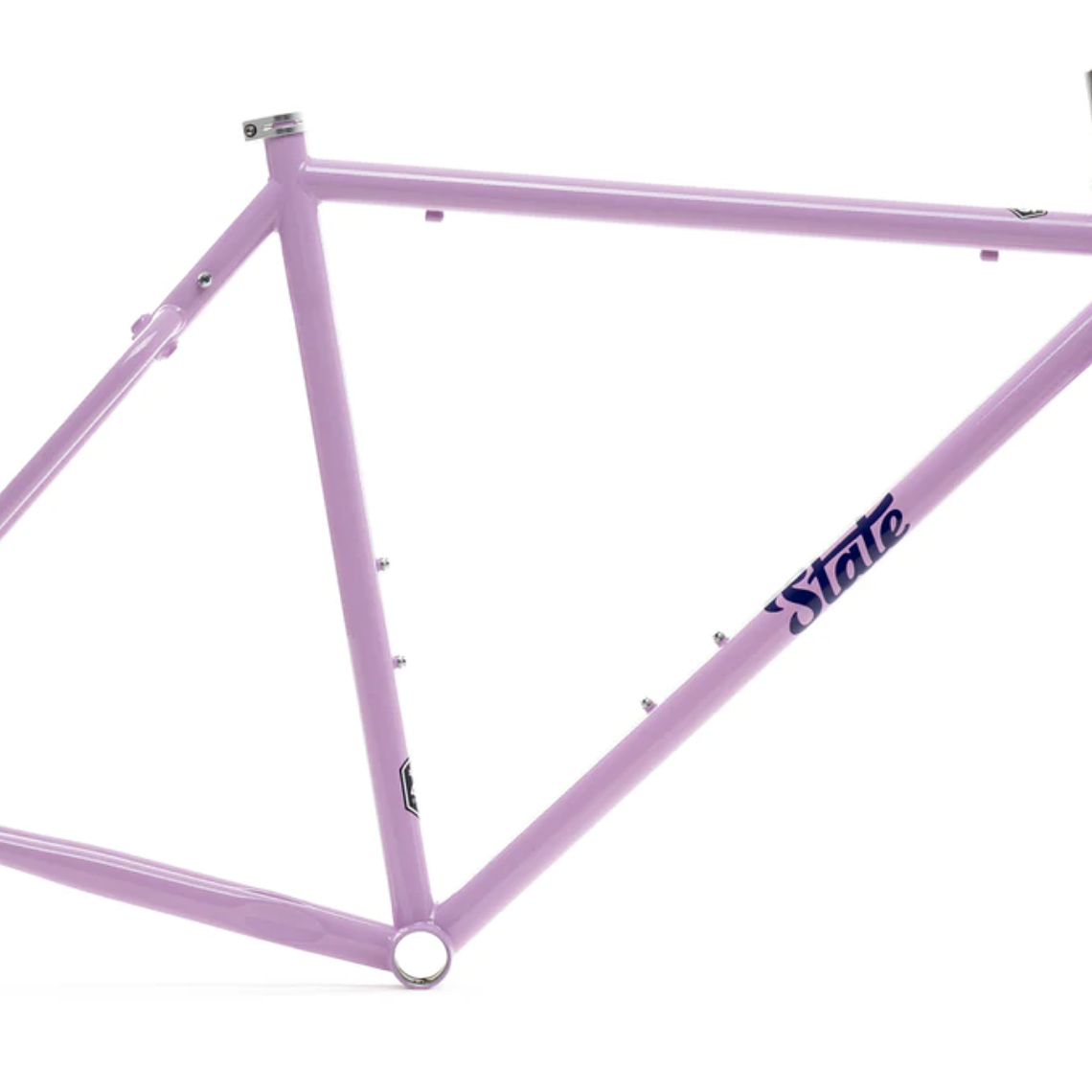 Frameset: marco y horquilla bicicleta tracklocross 4130 Chromoly - Purple Reign 2