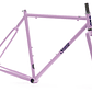 Frameset: marco y horquilla bicicleta tracklocross 4130 Chromoly - Purple Reign - Miniatura 1