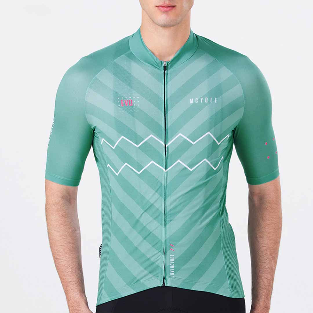Tricota manga corta Mcycle Evo - Turquesa 5