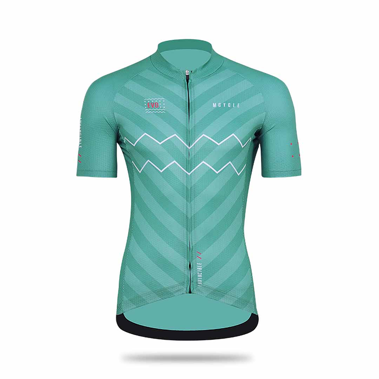 Tricota manga corta Mcycle Evo - Turquesa 1