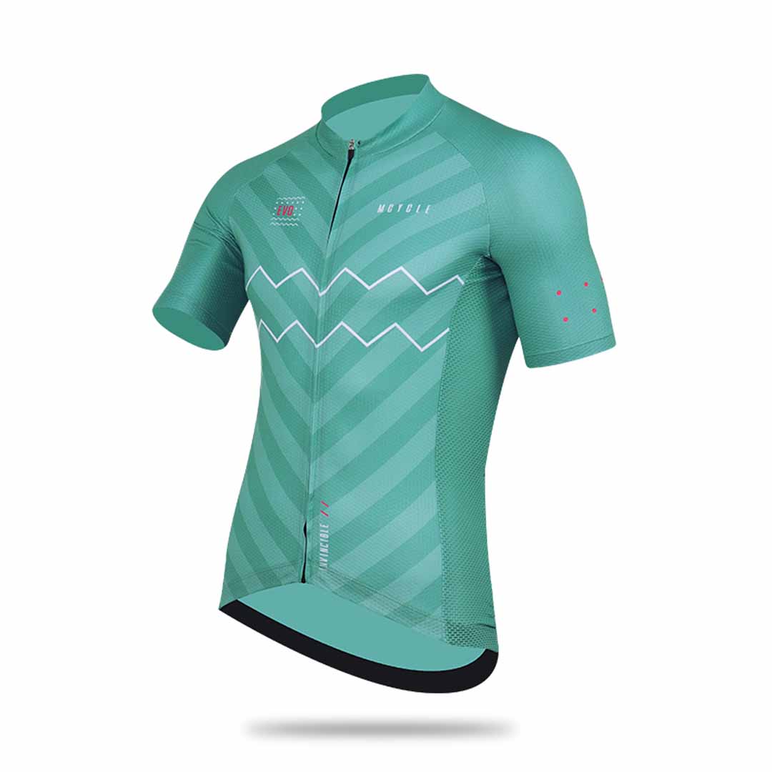 Tricota manga corta Mcycle Evo - Turquesa 2
