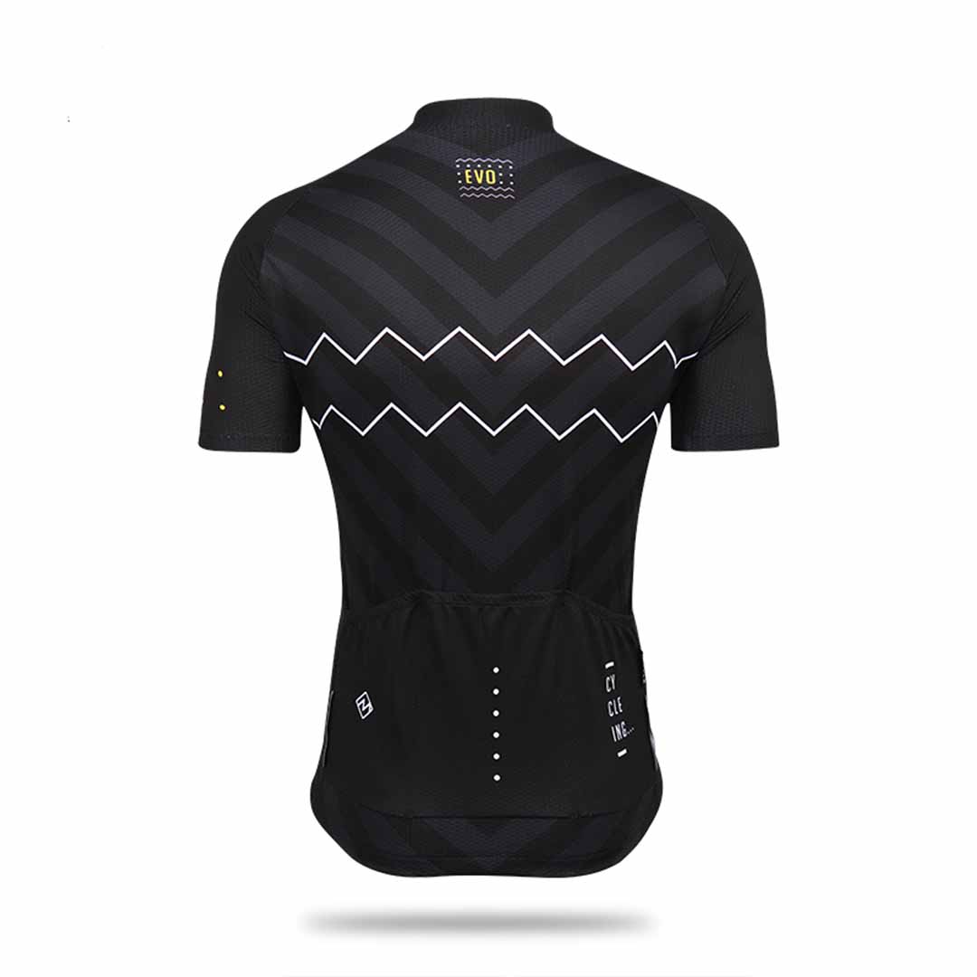 Tricota manga corta Mcycle Evo- Negro 3