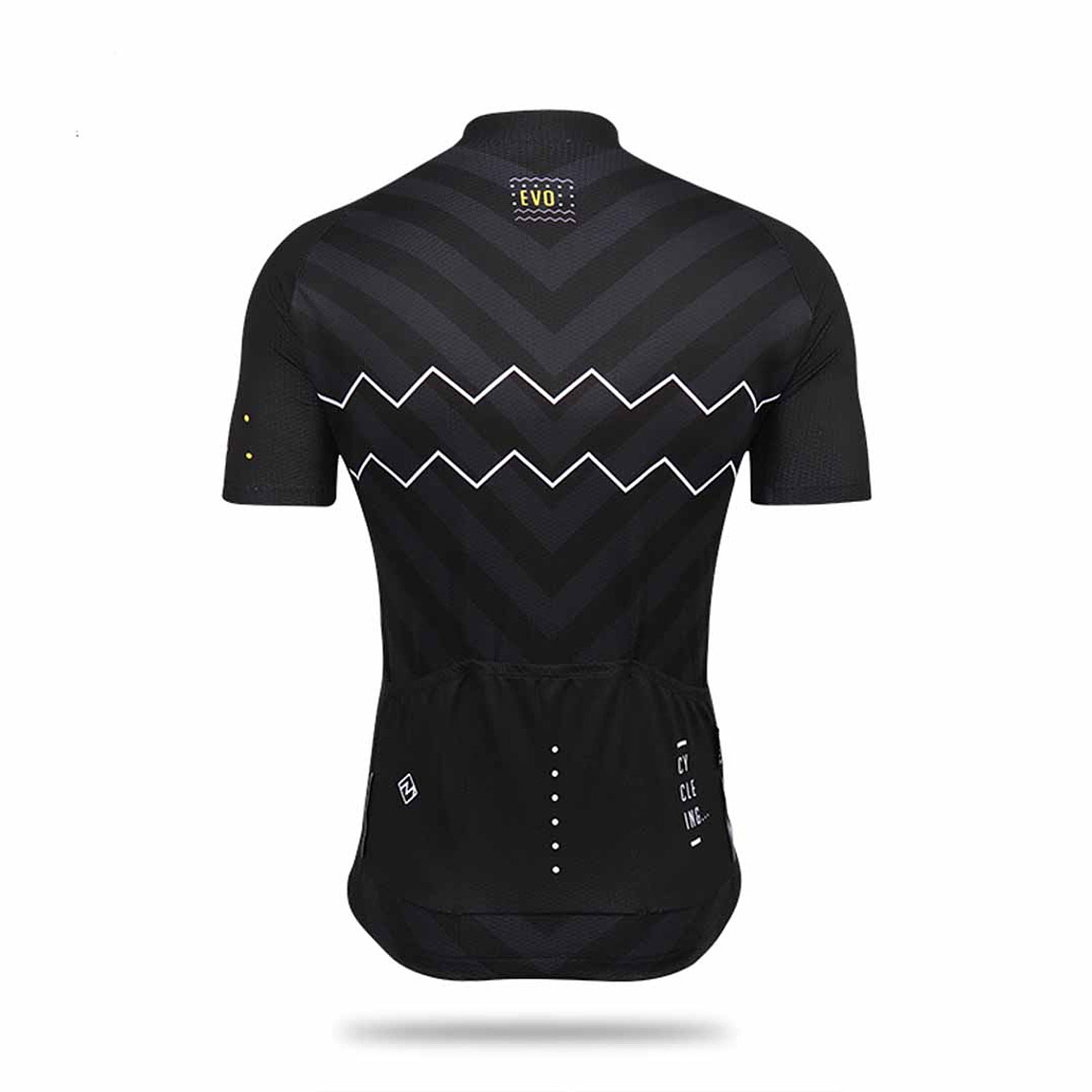 Tricota manga corta Mcycle Evo- Negro 3