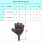 Guantes cortos Mcycle - Negro, colores - Miniatura 4