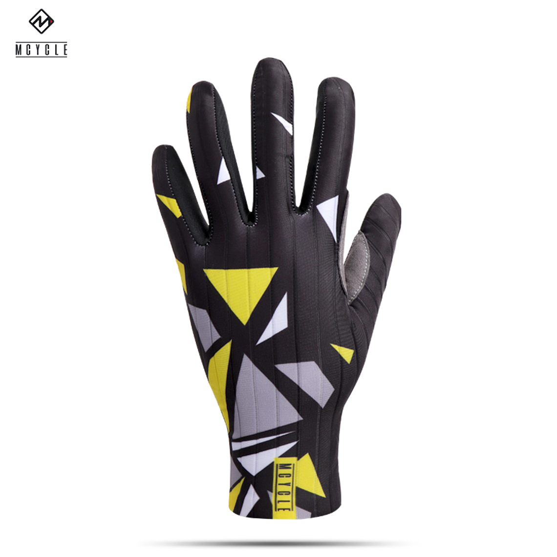 Guantes largos Mcycle - Negro, amarillo 1