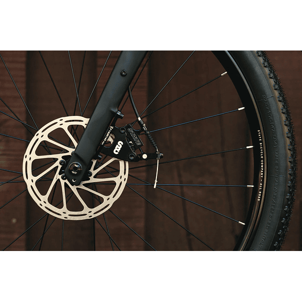 Bicicleta gravel 6061 All Road Granite Grey - 11 velocidades 12