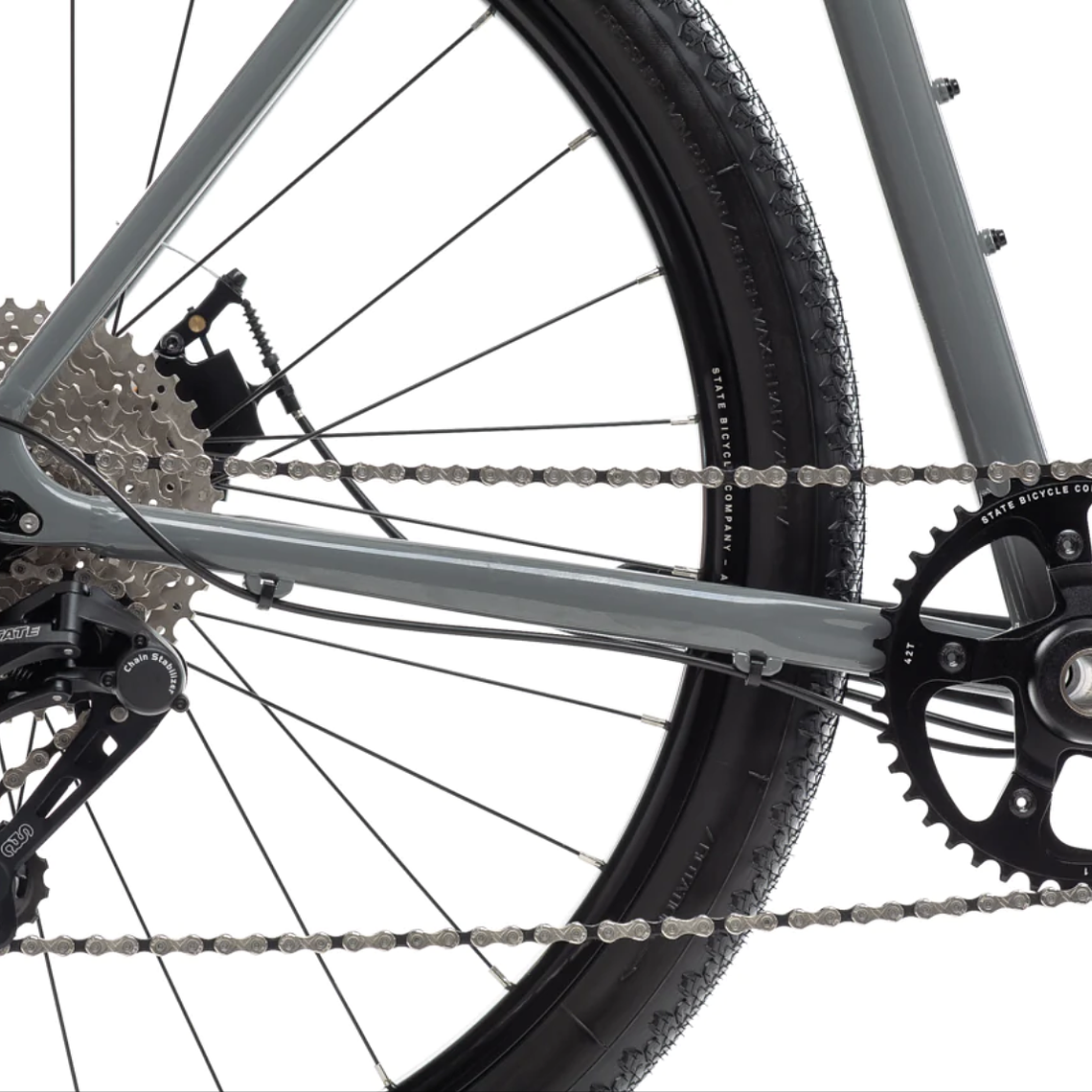 Bicicleta gravel 6061 All Road Granite Grey - 11 velocidades 3