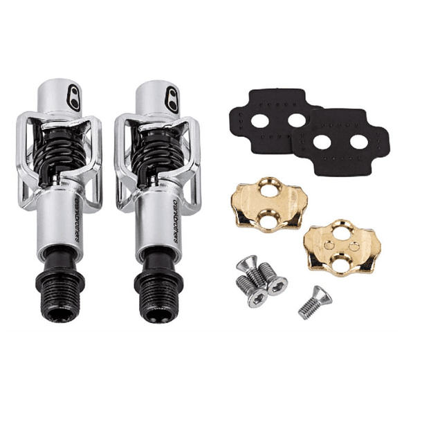 Pedales CrankBrothers Eggbeater Gravel, XC, MTB-  Silver/Black  2