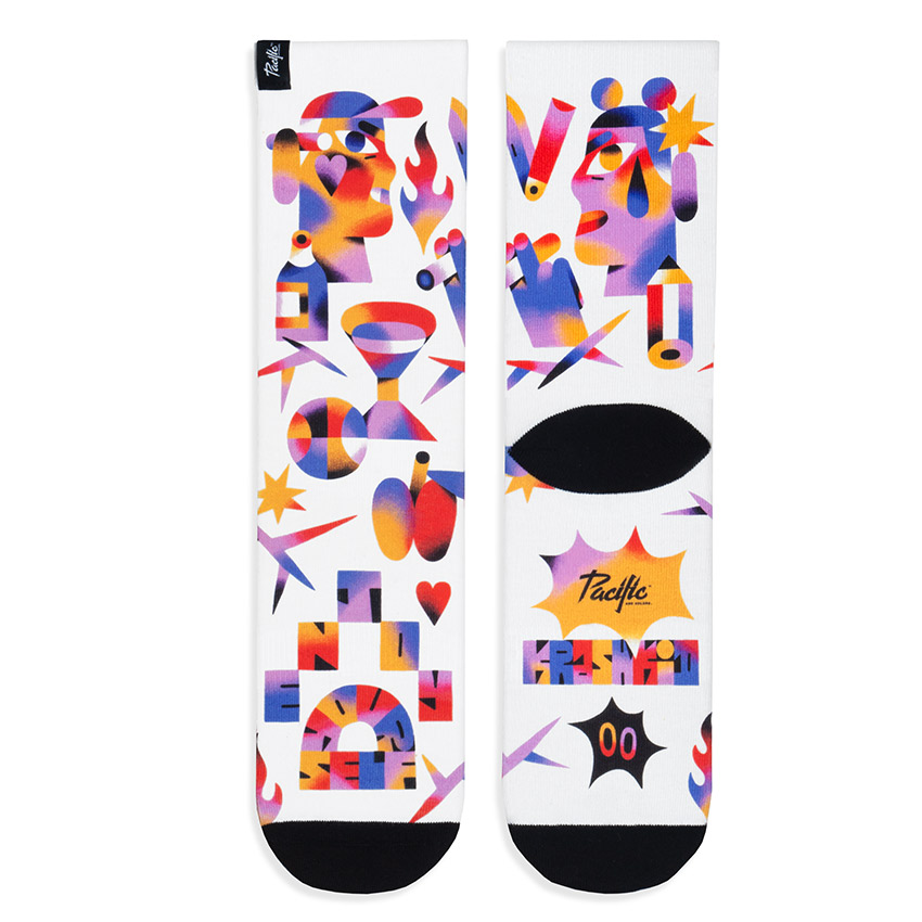 Medias estampadas Pacific - Krashkid 3