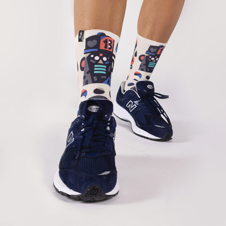 Medias estampadas Pacific - Thijmen 3