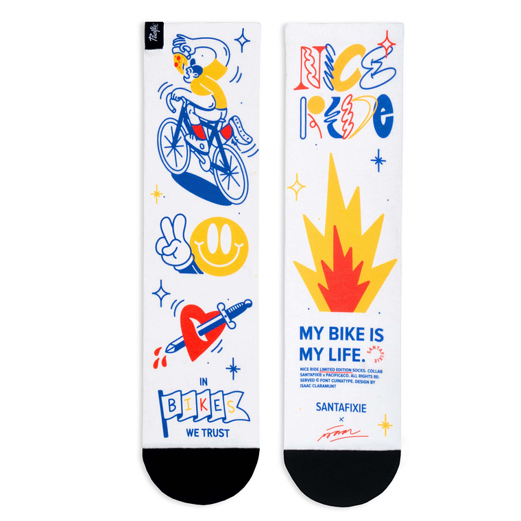 Medias estampadas Pacific - Nice Ride 2