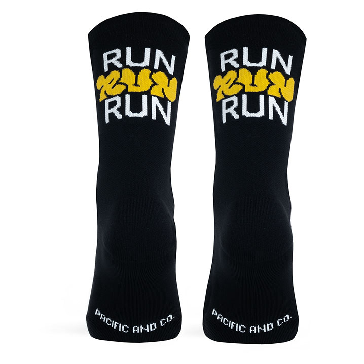 Medias de compresión Pacific - Run Run (Negro) 1