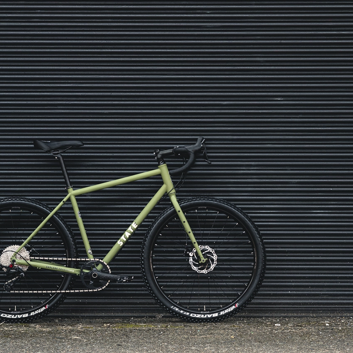 Bicicleta gravel 4130 All Road Matte Olive - 11 velocidades 19