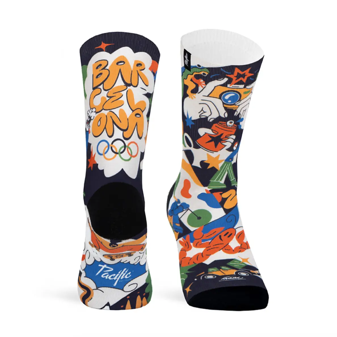 Medias estampadas Pacific - Barcelona 1