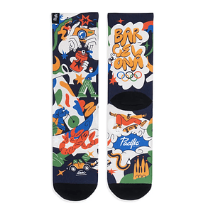 Medias estampadas Pacific - Barcelona