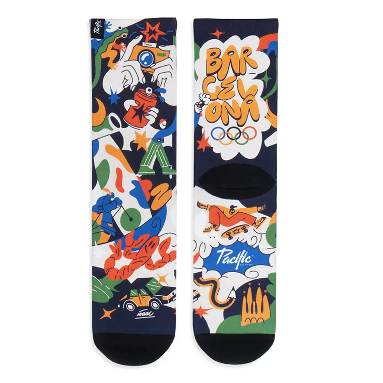 Medias estampadas Pacific - Barcelona 2