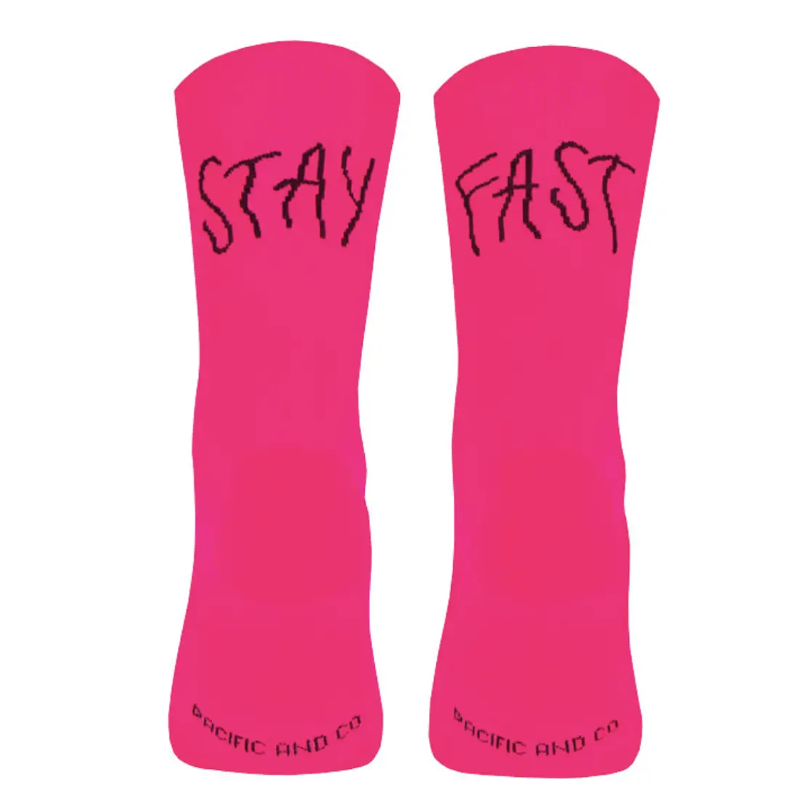 Medias de compresión Pacific - Stay Fast (Coral Neon) 1