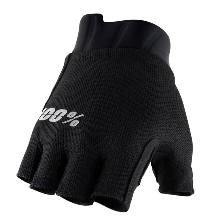 Guantes cortos con gel 100% Exceeda - Negro 1