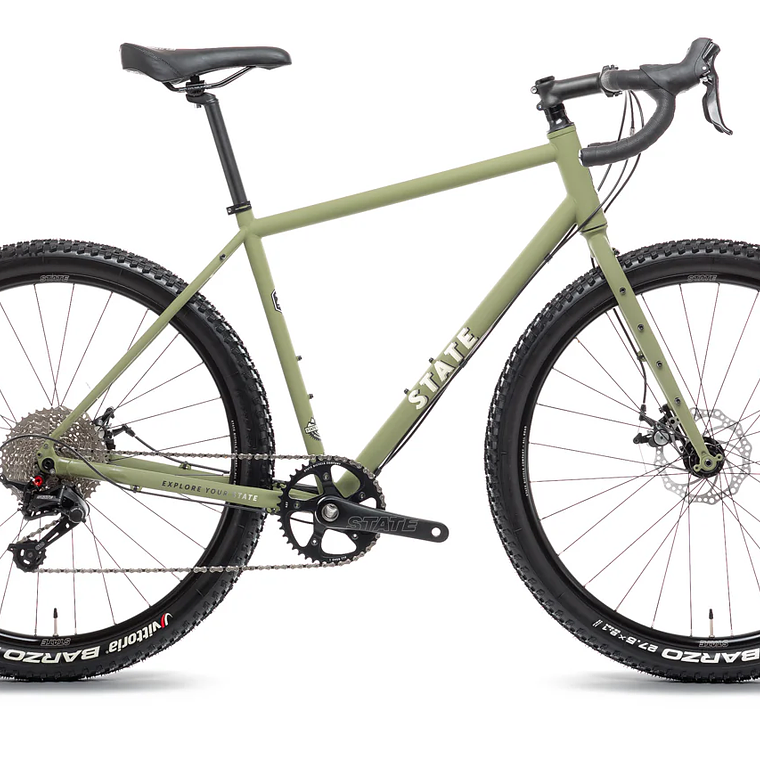 Bicicleta gravel 4130 All Road Matte Olive (Drop Bar) - 11 velocidades 2