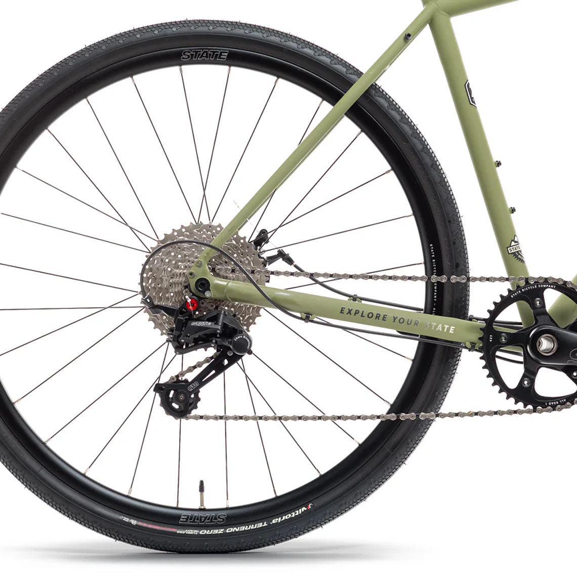 Bicicleta gravel 4130 All Road Matte Olive (Drop Bar) - 11 velocidades 7