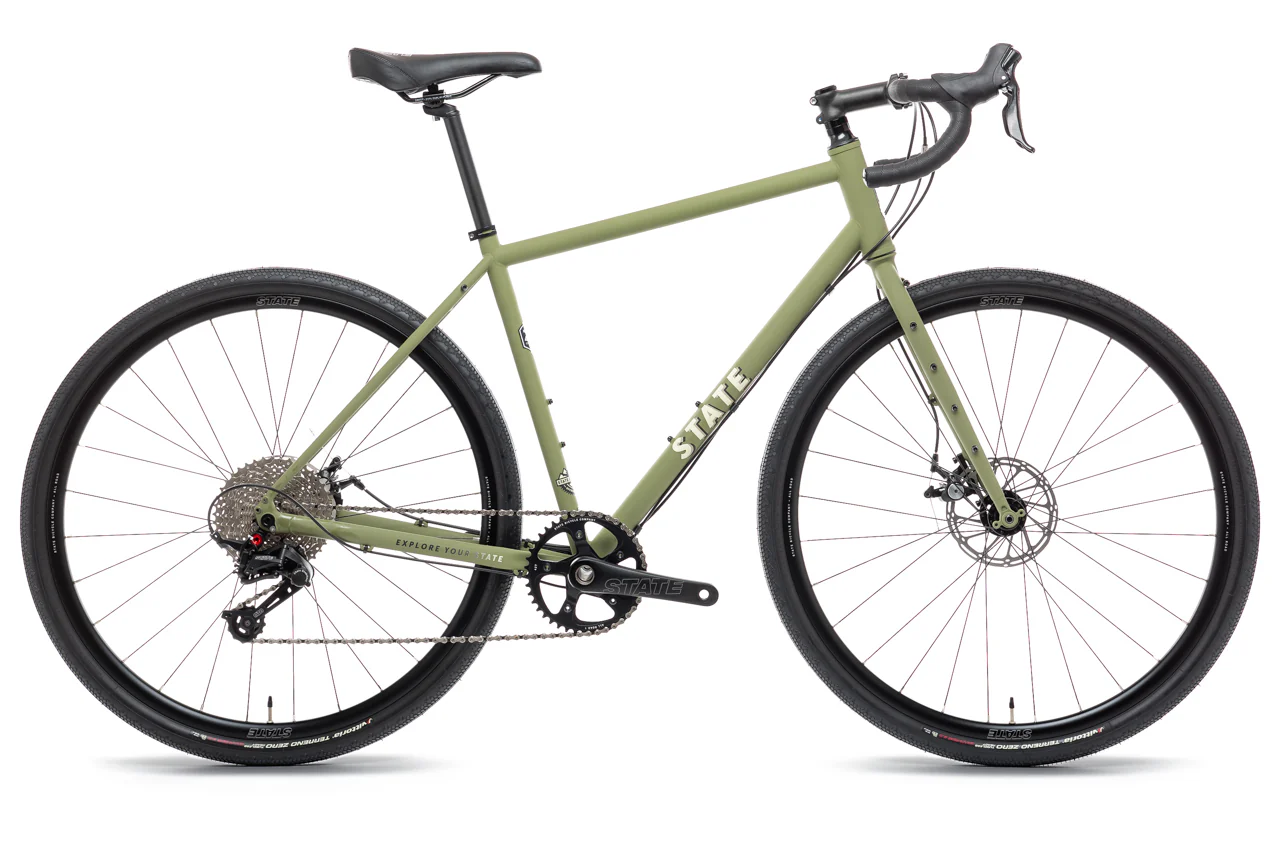 Bicicleta gravel 4130 All Road Matte Olive (Drop Bar) - 11 velocidades 1